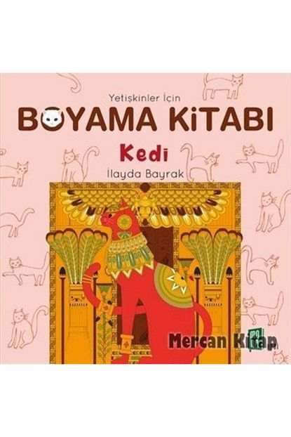 Mona Kitap Yetiskinler Icin Boyama Kitabi Kedi Trendyol