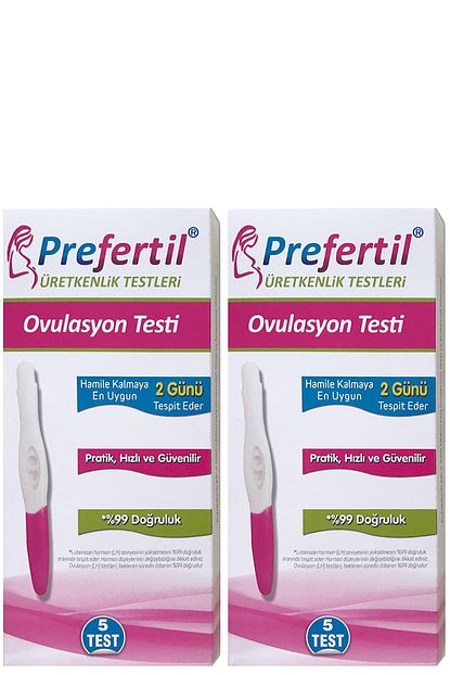 Prefertil Ovulasyon Yumurtlama Testi 2 Kutu 10 Test Trendyol