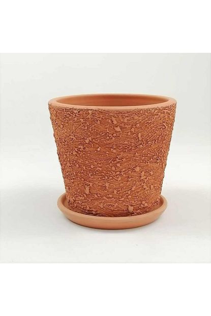 Fidanburada Allegro Naturel Terracota Saksi 22 Cm Trendyol