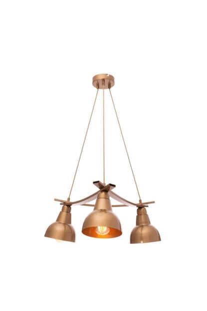 Umur Aydinlatma Trendyol Koleksiyon Inka 3 Lu Eskitme Lav Sapkali Avize Sarkit Trendyol