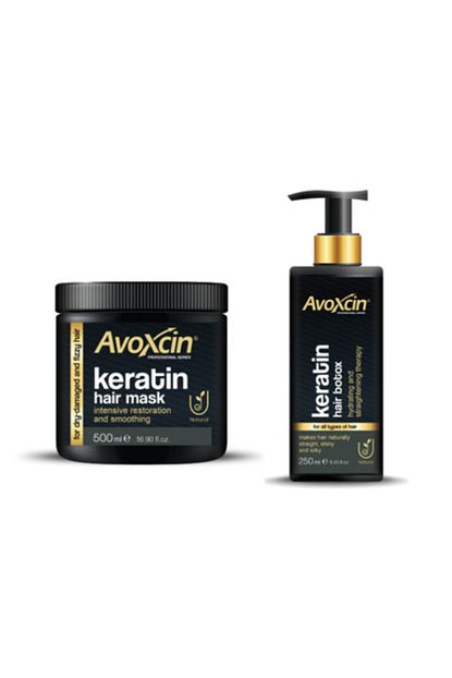 Avoxcin Hydrating And Straightening Hair Botox Mask Keratin Sac Botoksu Ve Maskesi 2 Li Set Fiyati Yorumlari Trendyol