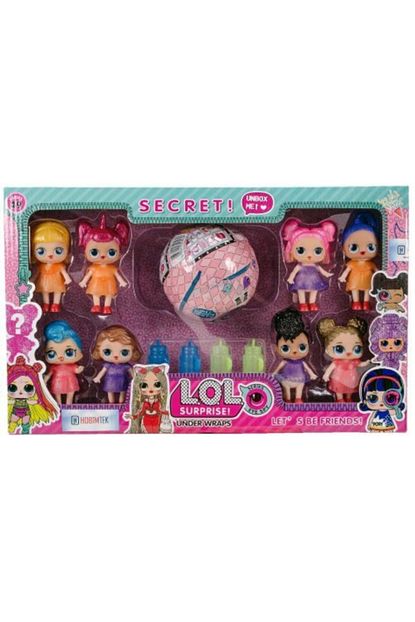 hobtoys lol suprise bebek seti 8 figur 13 parca oyuncak seti fiyati yorumlari trendyol
