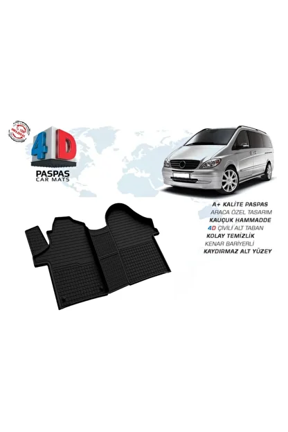 Meliset Mercedes Vito W639 4d Paspas Siyah 2003 2015 Ve Sonrasina Uyumlu Trendyol
