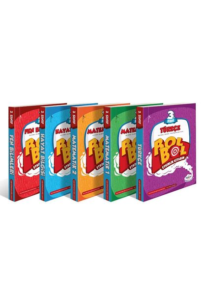 Ogretmen Evde Ilkokul Yayinlari Ogretmen Evde 3 Sinif Bol Bol Set 4 Kitap Trendyol