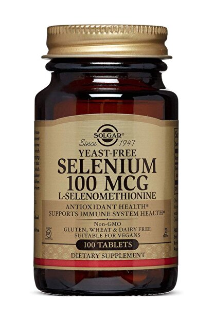 Solgar Selenium 100 Mcg 100 Tablet 033984025516 Trendyol