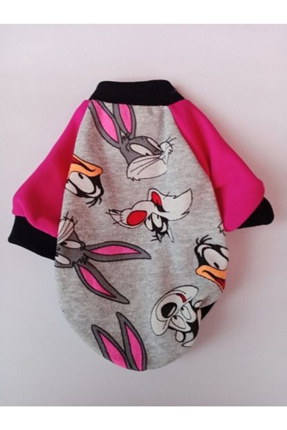 A C Bugs Bunny Duffy Duck Slyvester Desenli Ici Polarli Kedi Kopek Kiyafeti Trendyol