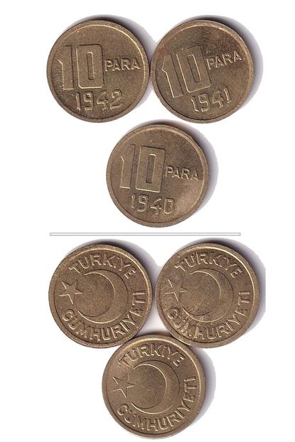 https www trendyol com benim koleksiyonum eski madeni para koleksiyonu 10 para 1940 41 42 seti p 54522383