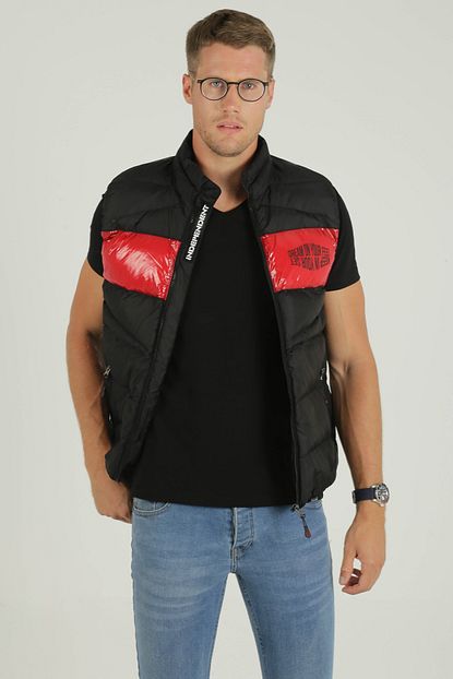 Weyeze Erkek Siyah Sisme Yelek Ab K59035lns Trendyol