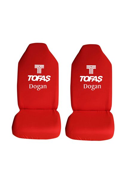 Duran Ticaret Tofas Dogan Ozel Araba Oto Koltuk Kilifi On Koltuklar Kirmizi Penye Araca Ozel Baskili Trendyol