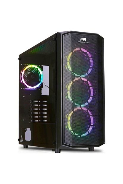 Power Boost X 58 Usb 3 0 Mesh 4 X Rainbow Fixed Led Fanli Kasa Psu Yok Jbst X58 Trendyol