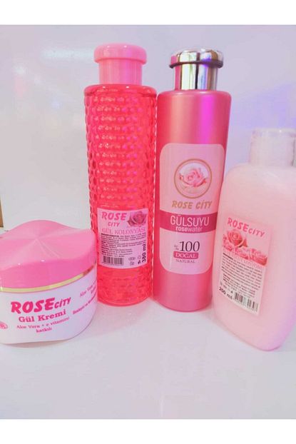 Gulsarayi Gul Paketi 4 Lu Gul Kolonyasi 380 Gulsuyu 380 Ml Gul Kremi 250 Ml Losyon 200 Ml Trendyol