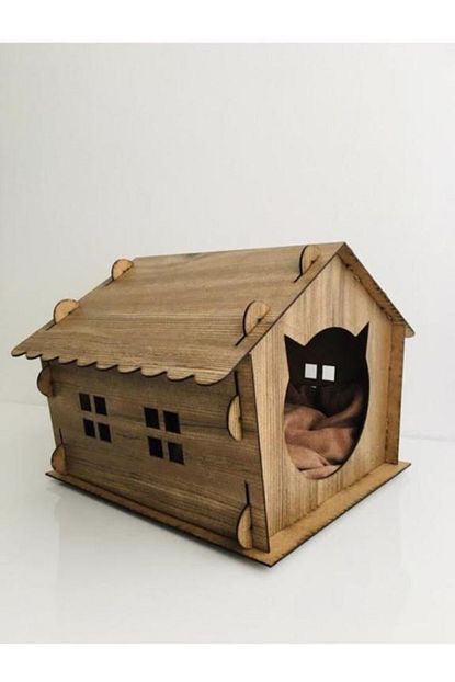 Gcm Kedi Evi Kedi Kulubesi Barinak Yuva Dis Mekana Uygun Trendyol