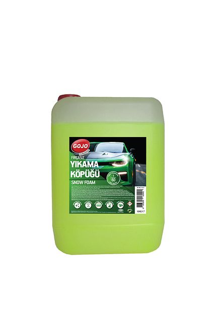 gojo fircasiz oto yikama sampuani yesil