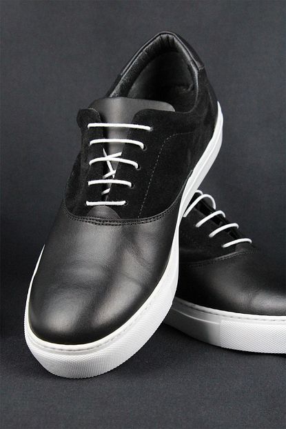 Cz London Erkek Siyah Hakiki Deri Spor Ayakkabi Sneaker Trendyol