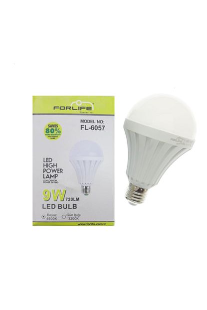 intec akulu sarj edilebilir led ampul 9watt yuksek isik gucu beyaz fiyati yorumlari trendyol