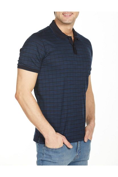 Bisse Erkek Lacivert Polo Yaka T Shirt Trendyol