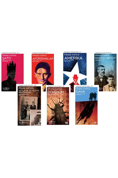 Turkiye Is Bankasi Kultur Yayinlari Franz Kafka Set 7 Kitap Trendyol
