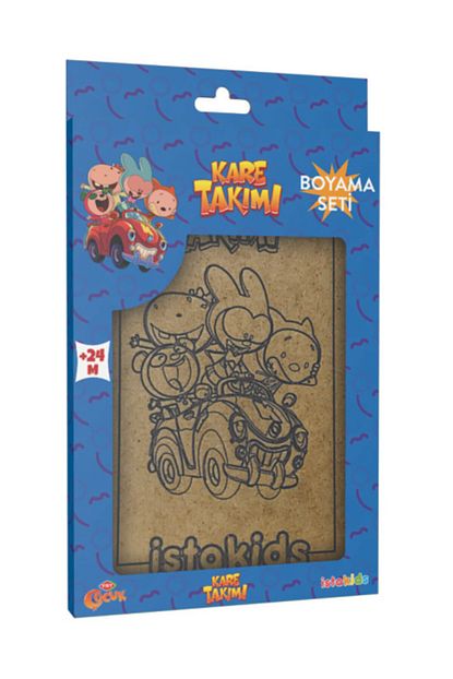 Istakids Trt Cocuk Kare Takimi Ahsap Boyama Seti Model 2 Trendyol