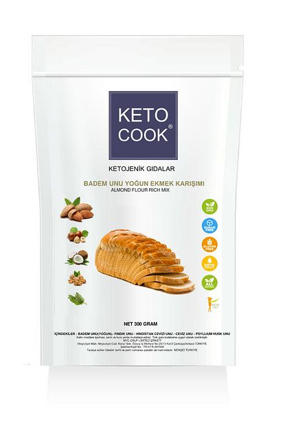 Cocos Hills Ketocook Ketojenik Badem Unu Yogun Ekmek Karisimi 300 Gram Trendyol