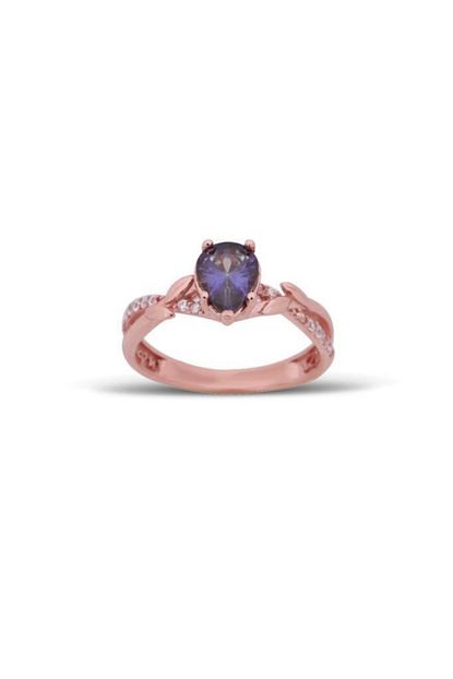 In Love Tanzanit Tasli Yuzuk Tanzanite Yuzuk Inlove Gumus Trendyol