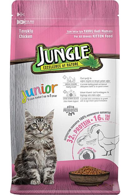 Jungle 1 5kg Kitten Tavuklu Yavru Kedi Mamasi Trendyol