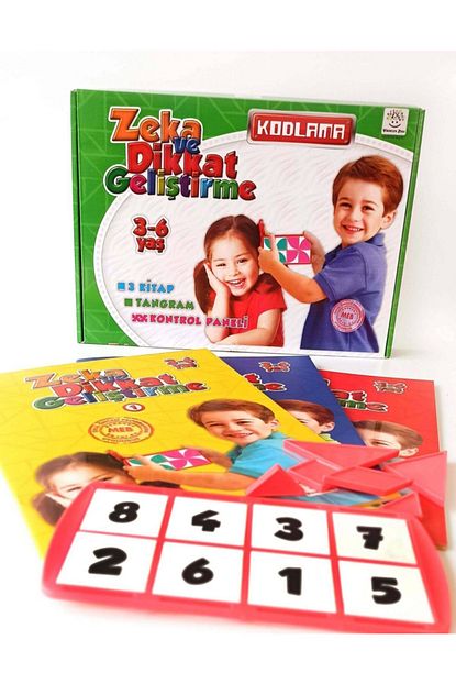 Yukselen Zeka Yayinlari Bebek Zeka 3 6 Yas Kodlama Ve Dikkat Gelistirme Seti Zeka Testleri Dil Gelisimi Trendyol