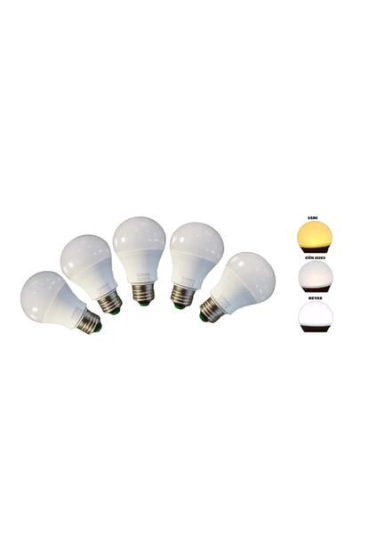 Sunika Sunica 5 Li 10 Watt 3 Renkli Led Ampul Trendyol
