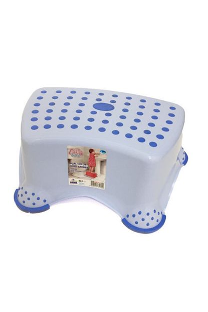Baby Design Kaydirmaz Cocuk Basamagi Mavi Trendyol