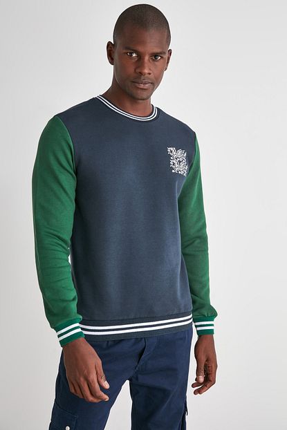 Trendyol Man Yesil Erkek Sweatshirt Tmnaw21sw0712 Trendyol