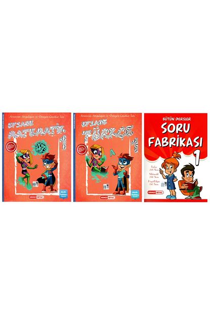 Kirmizi Beyaz Yayinlari 1 Sinif Efsane Takim Matematik Turkce Tum Dersler Trendyol