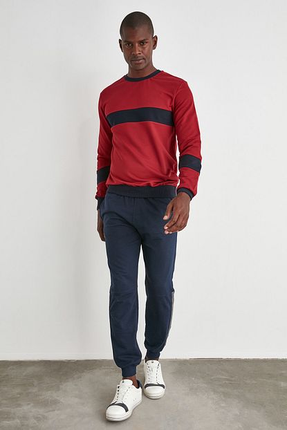 Trendyol Man Lacivert Erkek Esofman Alti Tmnaw21ea0296 Trendyol