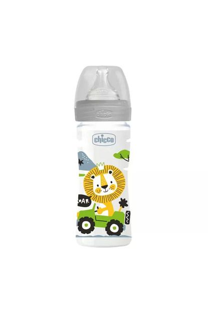 Chicco Yeni Wellbeing Pp Gri 250 Ml Orta Akis 2 Uzeri Renkli Biberon Trendyol