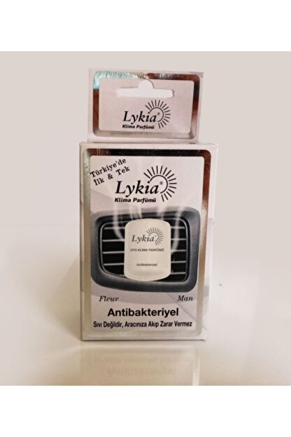 Lykia Antibakteriyel Oto Arac Kokusu Araba Klima Parfumu Fleur Kokulu Man Trendyol