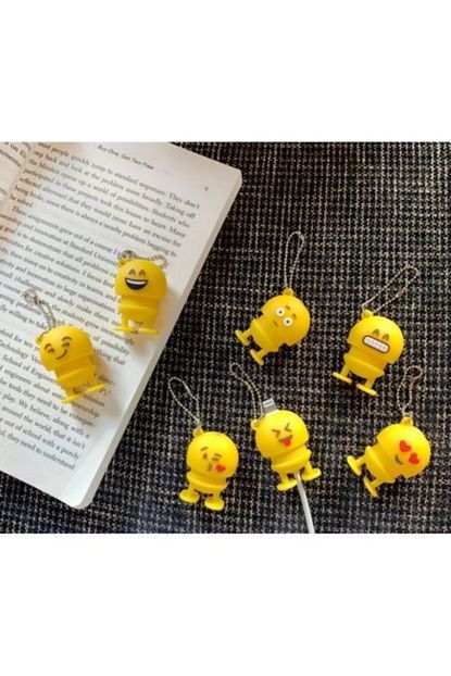 koruyuculu emojili kablo ucu