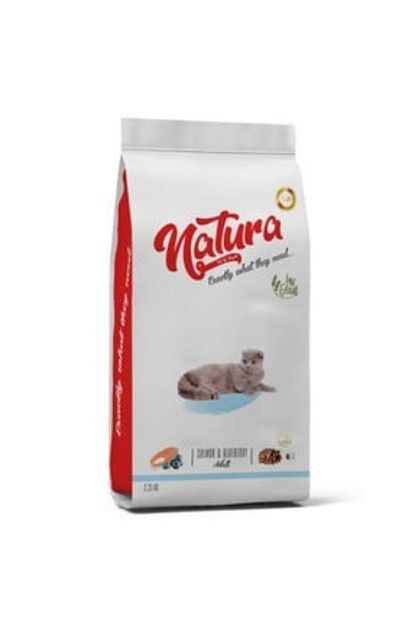 Natura Dusuk Tahilli Yetiskin Kedi Mamasi Somon Ve Yaban Mersini 2 25 Kg Trendyol