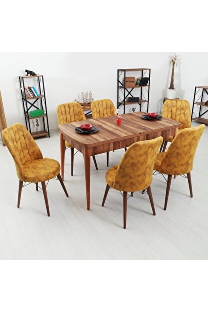 6 Kisilik Acilir Yemek Masasi