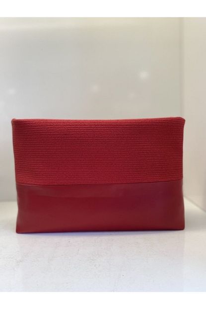 Dezmond Bags Kadin Kirmizi Clutch Canta Trendyol