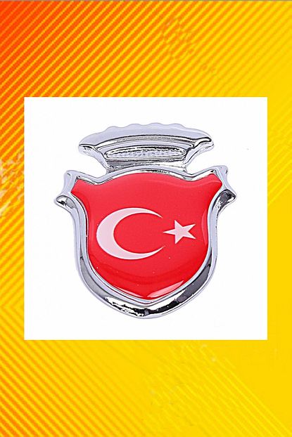Sedef Metal Arma Turk Bayragi 2 Adet Fiyati Yorumlari Trendyol