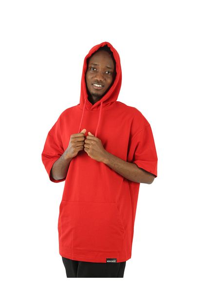 Newbasic Erkek Kirmizi Sweatshirt Trendyol