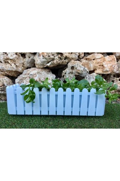 Ekodoga Istanbul Balkon Saksi 9 Lt 1 Adet Beyaz Renk Saksi Cit Gorunumlu Saksi Renkli Saksi Plastik Saksi Trendyol