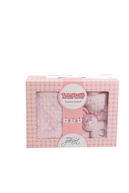 aksu pembe tomurcuk oyuncakli bebek battaniyesi fiyati yorumlari trendyol
