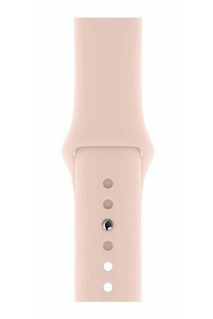 kakusan toz pembe apple watch kordon 2 3 4 5 seri uyumulu 38 40mm ayarlanabilir silikon kordon kayisi fiyati yorumlari trendyol