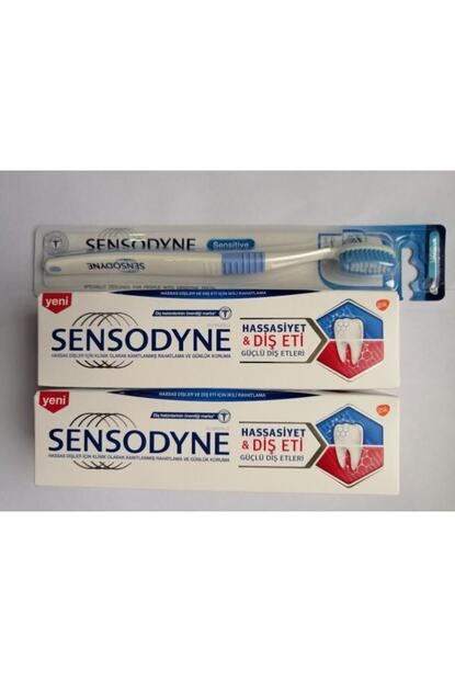 Sensodyne Hassasiyet Ve Dis Eti Dis Macunu 2 Adet 75 Ml Dis Fircasi Sensitive Trendyol