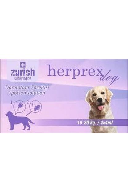 Zurich Zurich Veteriner Damlatma Cozeltisi Kopek Ense Damlasi 10 20 Kg Arasi 4x4ml Trendyol