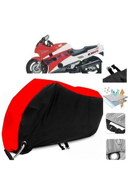 Coverplus Honda Cbr 1000 F Motor Brandasi Arka Canta Uyumlu Kirmizi Siyah Baglanti Kilit Uyumlu Trendyol