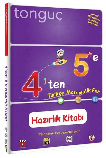 Tonguc Akademi 4 Ten 5 E Hazirlik Kitabi Yeni Trendyol