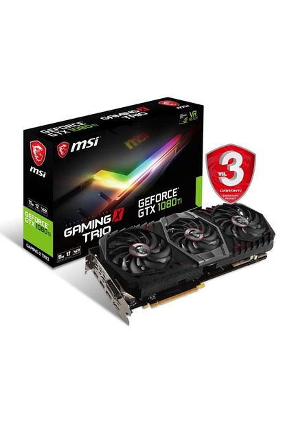 Msi Gtx 1080 Ti Gaming X Trio 11gb 352bit Ekran Karti Trendyol