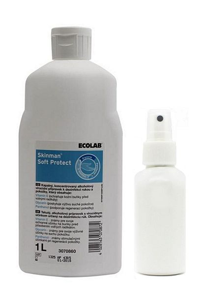 Ecolab Skinman Soft El Dezenfektani 1l Canta Boy Sprey Sise Hediye Trendyol