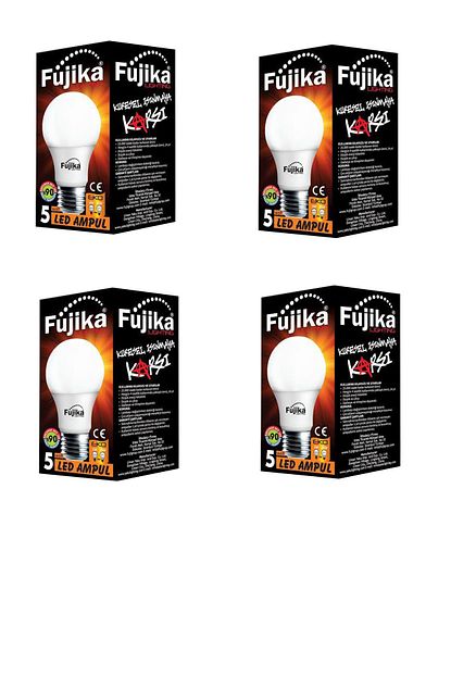 fujika led ampul 5 watt 4 lu set 4 adet fiyati yorumlari trendyol