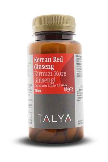 Talya Korean Red Ginseng Kirmizi Kore Ginsengi Ekstresi Iceren Takviye Edici Gida Trendyol